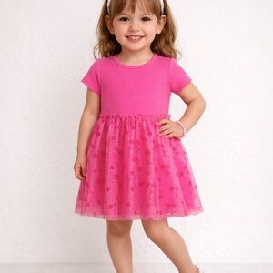 Wonder Nation Pink Tutu Dress Size 4-5 XS New With Tags Party Holiday Girls